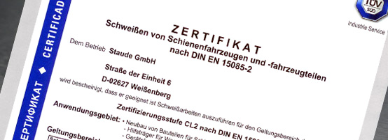 Zertifikat